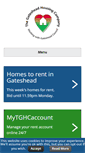 Mobile Screenshot of gatesheadhousing.co.uk